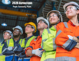 Construction team in PPE, representing Sheriff Construction’s social value aspirations for 2026